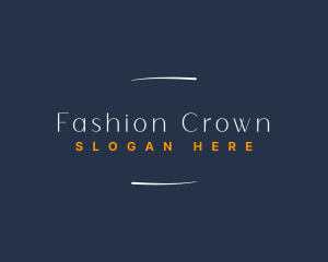 Premium Fashion Company logo design