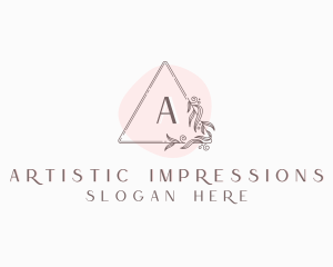 Chic Floral Salon logo design