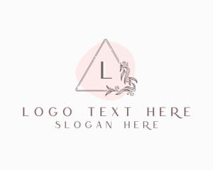 Triangle - Chic Floral Salon logo design