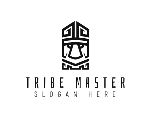 Tribal Tiki Totem logo design