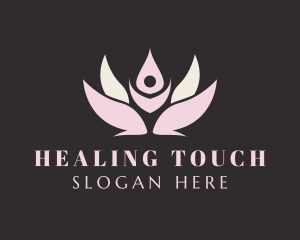 Flower Zen Spa  logo design