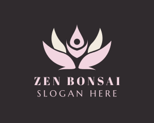 Flower Zen Spa  logo design