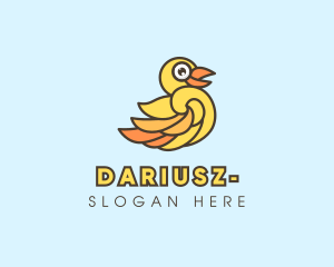 Wing - Duck Wing Feathers logo design