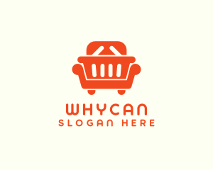 Seat - Home Furnishing Shopping Basket logo design