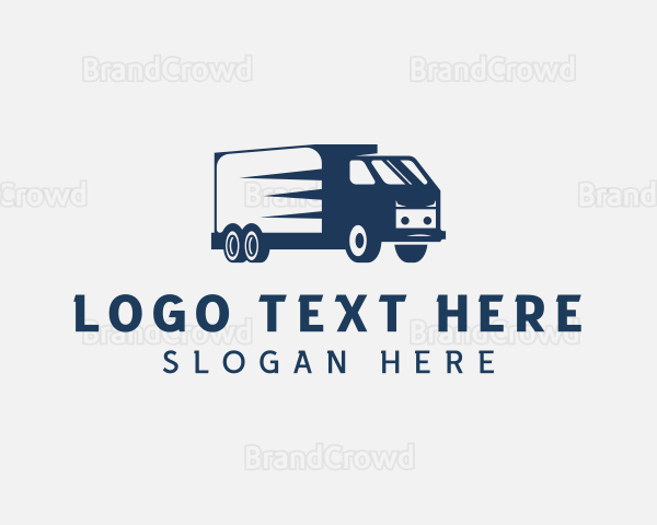Freight Truck Delivery Logo