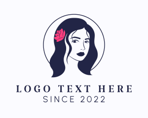 Lady - Beauty Woman Stylist logo design