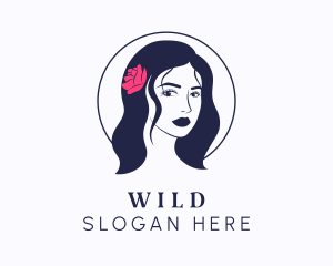 Beauty Woman Stylist Logo