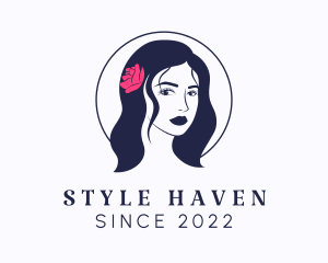 Beautiful - Beauty Woman Stylist logo design