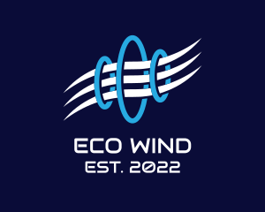 Ventilation Wind Pipes logo design