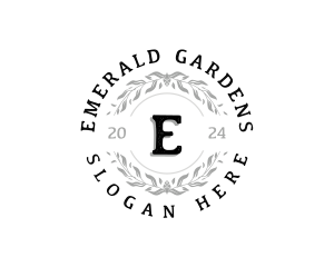 Luxury Foliage Garden logo design