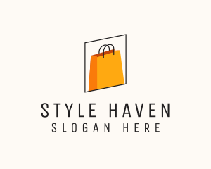 Retail Boutique Bag Logo