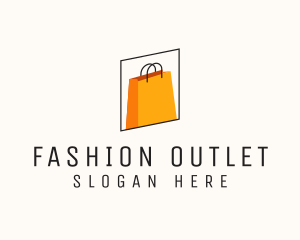 Outlet - Retail Boutique Bag logo design