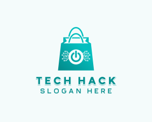 Digital Tech Marketplace logo design