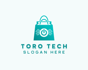 Digital Tech Marketplace logo design