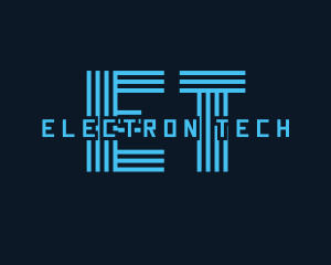 Electronics Software Technology  logo design