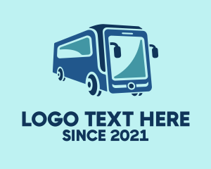 Automobile - Mobile Smart Transit Bus Van logo design