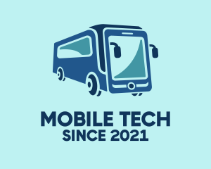 Mobile - Mobile Smart Transit Bus Van logo design