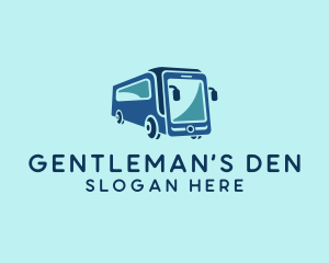 Mobile Smart Transit Bus Van logo design