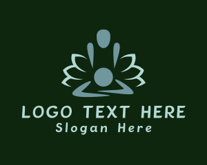 Massage - Lotus Massage Spa logo design