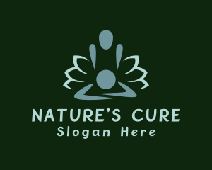 Naturopath - Lotus Massage Spa logo design