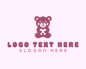 Mascot - Bear Dental Clinic logo design