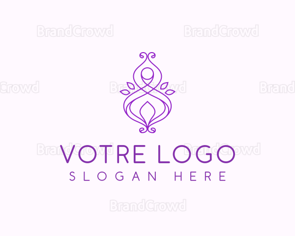 Lotus Yoga Wellness Logo