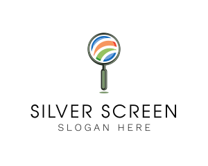 Magnifying Glass Search Logo