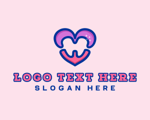 Dental - Heart Tooth Dental logo design