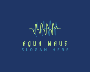 Audio Sound Waves logo design