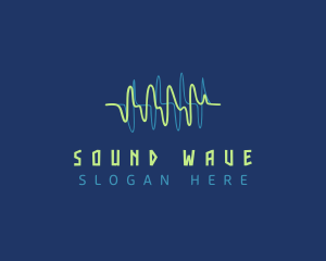 Audio Sound Waves logo design