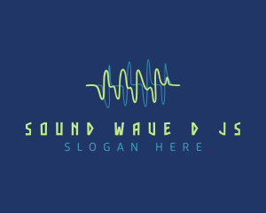 Audio Sound Waves logo design