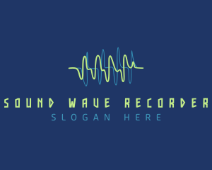 Audio Sound Waves logo design