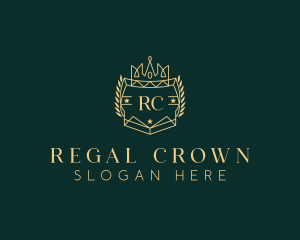 Crown Royalty Boutique logo design