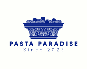 Pasta - Mediterranean Pasta Restaurant logo design