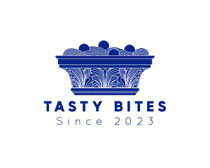 Mediterranean Pasta Cuisine logo design