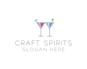 Alcohol - Alcoholic Drinks logo design