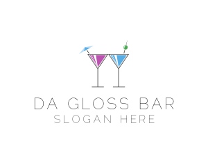 Alcoholic Drinks logo design