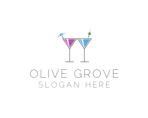 Olive - Alcoholic Drinks logo design