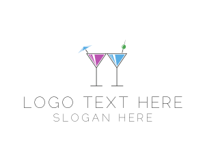 Restaurant - Alcoholic Drinks logo design