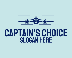 Captain - Fly Star Airline logo design