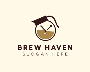 Coffee Brew Time logo design