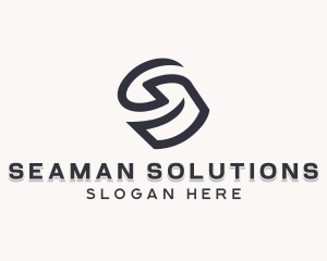 Professional Company Letter S logo design