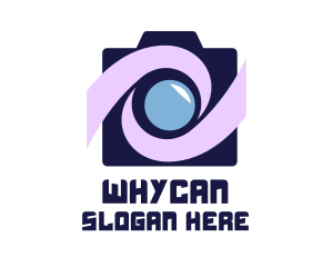 Swoosh Tech Camera Logo