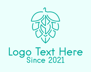 Lager - Grain Hop Plant Farm logo design