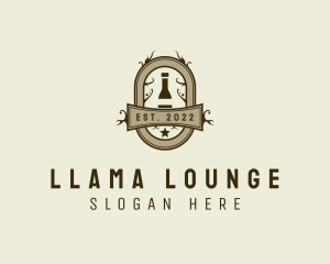 Wine Lounge Bar logo design