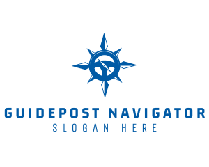 Steering Wheel Navigation logo design