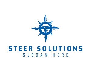 Steer - Steering Wheel Navigation logo design