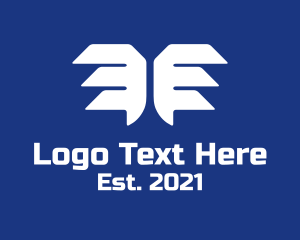 Symmetrical - Academic Book Wings logo design