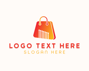 Paper Bag - Digital Tech Marketplace logo design