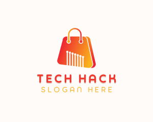 Digital Tech Marketplace logo design